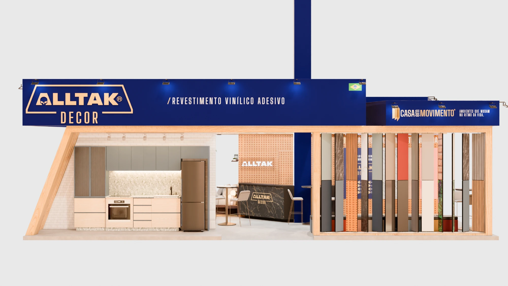 Render do stand Alltak Decor na Haus Decor 2026